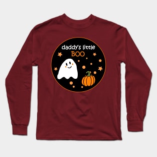 Daddy's Little Boo Halloween Costume Long Sleeve T-Shirt